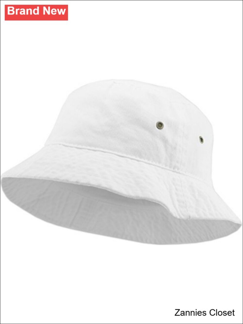🤠 KBETHOS 100% Cotton Washed Bucket Hat Solid Wide Brim Sun Protection Outdoor